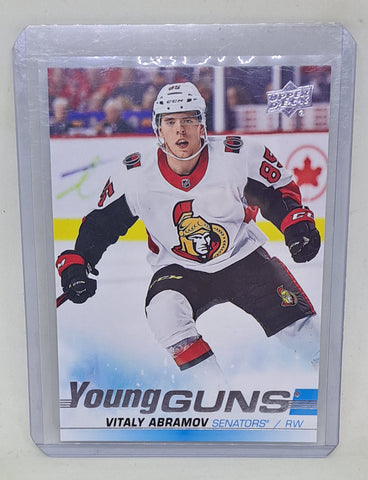 2019-20 Vitaly Abramov Upper Deck Young Guns Rookie Card