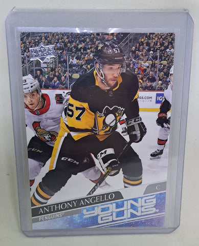 2020-21 Anthony Angello Upper Deck Young Guns Rookie Card