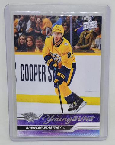 2023-24 Spencer Stastney Upper Deck Young Guns Rookie Card