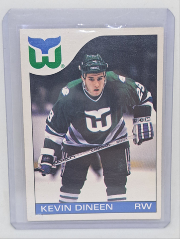 1985-86 O-Pee-Chee Kevin Dineen Rookie Card