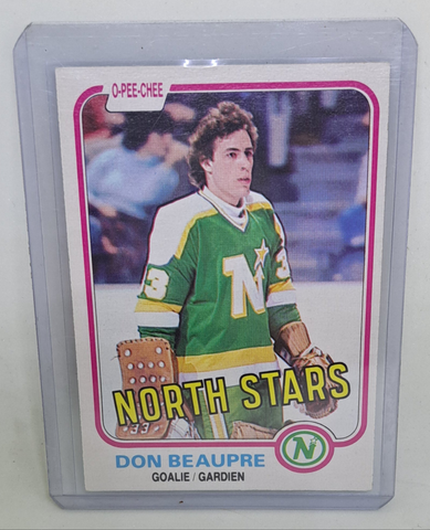 1981-82 O-Pee-Chee Don Beaupre Rookie Card