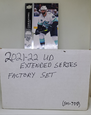 2021-22 Upper Deck Extended Series Base Set (501-700)