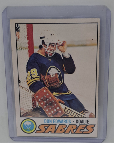 1977-78 O-Pee-Chee Don Edwards Rookie Card