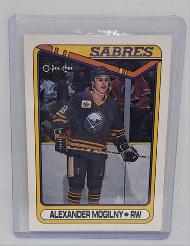 1990-91 O-Pee-Chee Alexander Mogilny Rookie Card