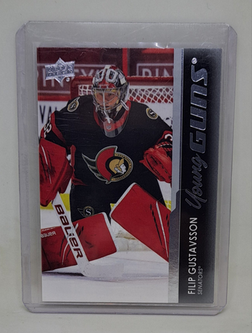 2021-22 Filip Gustavsson Upper Deck Young Guns Rookie Card