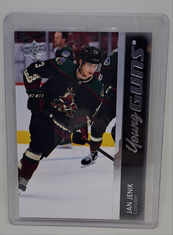 2021-22 Jan Jenik Upper Deck Young Guns Rookie Card