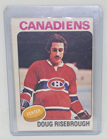 1975-76 O-Pee-Chee Doug Risebrough Rookie Card