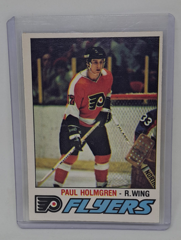 1977-78 O-Pee-Chee Paul Holmgren Rookie Card