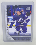 2020-21 Cal Foote Upper Deck Young Guns Retro Rookie Card