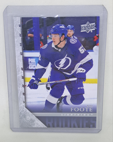 2020-21 Cal Foote Upper Deck Young Guns Retro Rookie Card