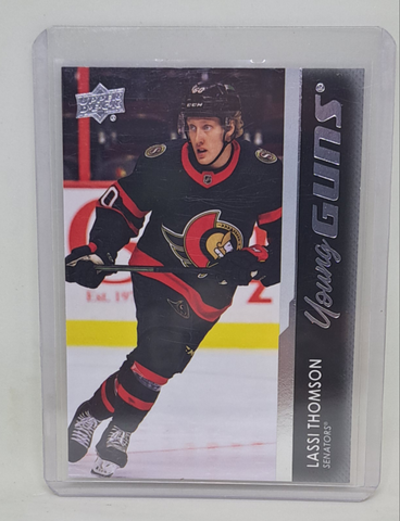 2021-22 Lassi Thomson Upper Deck Young Guns Rookie Card