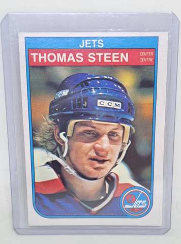 1982-83 O-Pee-Chee Thomas Steen Rookie Card