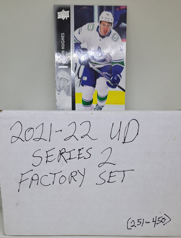 2021-22 Upper Deck Series 2 Base Set (251-450)