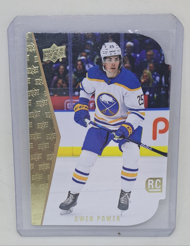2022-23 Owen Power Upper Deck Gold Diecut Rookie Card
