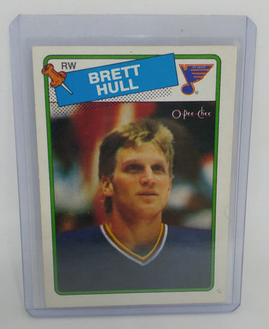 1988-89 O-Pee-Chee Brett Hull Rookie Card
