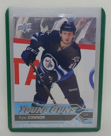 2016 -17 Kyle Connor Upper Deck Young Guns Rookie Card