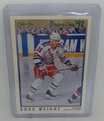 1991-92 Doug Weight  OPC Premier Rookie Card