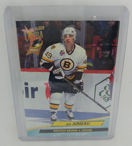 1992-93 Joe Juneau Fleer Ultra Rookie Card