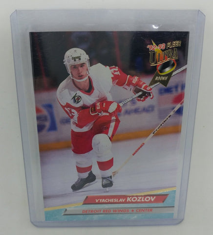 1992-93 Vyacheslav Kozlov Fleer Ultra Rookie Card