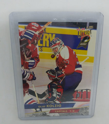 1993-94 Olaf Kolzig Fleer Ultra Rookie Card