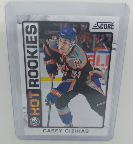2012-13 Casey Cizikas Score Rookie Card