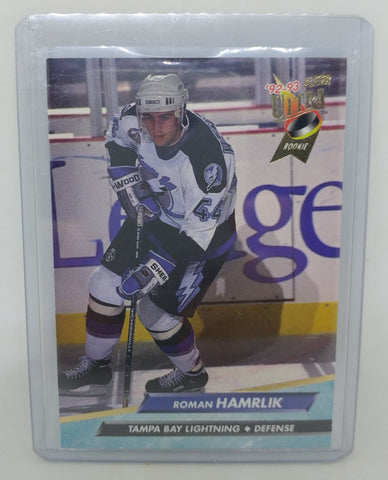 1992-93 Roman Hamrlik Fleer Ultra Rookie Card