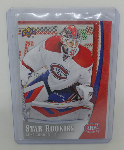 2015-16 Mike Condon Upper Deck Star Rookie Card