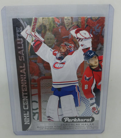 2016-17 Jaroslav Halak Parkhurst  NHL Centennial Salute Card