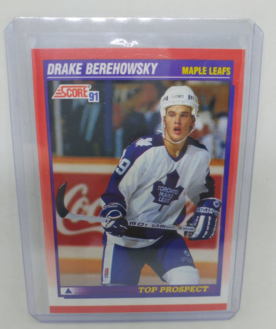1991-92 Drake Berehowsky Score Rookie Card