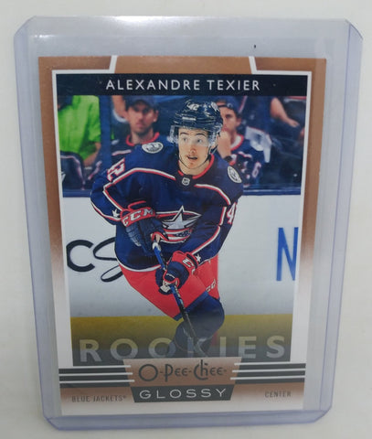 2019-20 Alexandre Texier OPC Copper Glossy Rookie Card