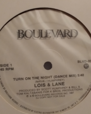 Louis and Lane- Turn on the night